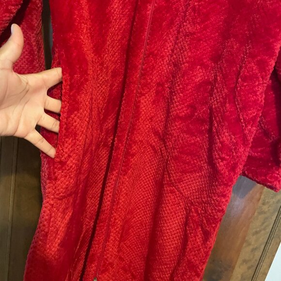 Noire Jasmine Rose Robe - Vintage Robe, NEVER WORN, NWOT - size M medium - Picture 6 of 16